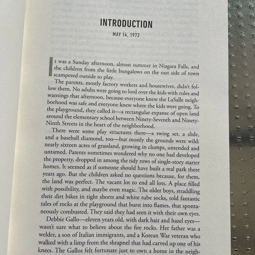 Paradise Falls The True Story of an Environmental Catastrophe Hardcover Book